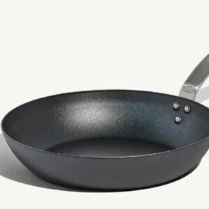 Seasoned Carbon Steel Frying Pan 8"